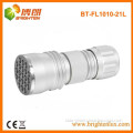 Factory Supply Custom Made 21 led Cheap Torch, 21 led Alumium Cheap Torch With 3aaa Battery